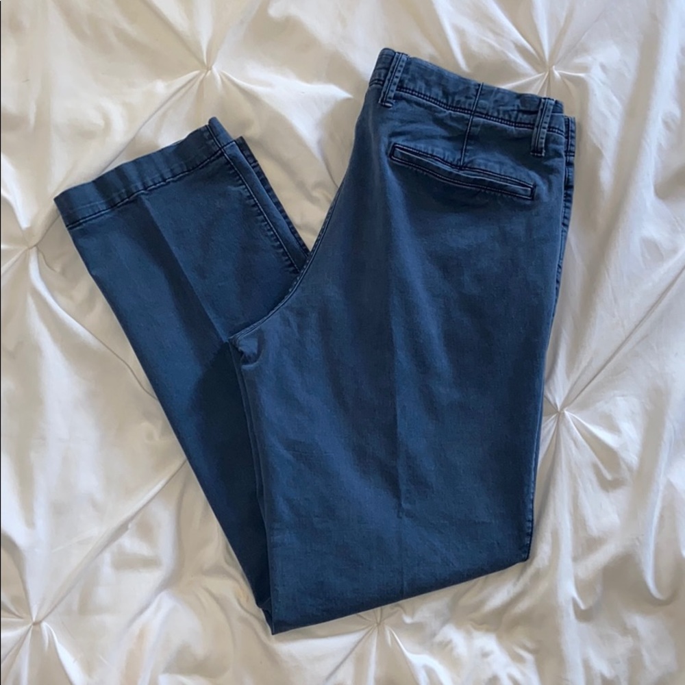 Men’s Gap for Good Navy straight chinos